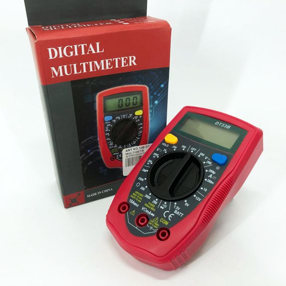 Цифровий Мультиметр 33 B DT DIGITAL струмові кліщі тестер, амперметр мультиметр, тестер напруги | Зображення 4