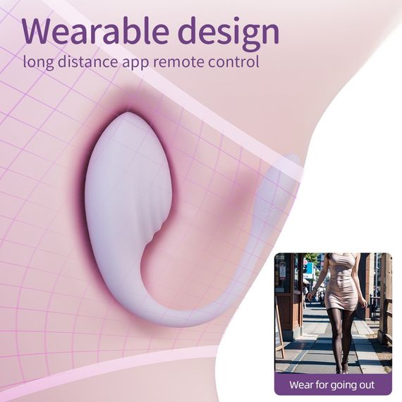 Виброяйцо Every Night Toys Isadora с дистанционным управлением, лавандовый, 10 режимов вибрации sexstyle | Зображення 2