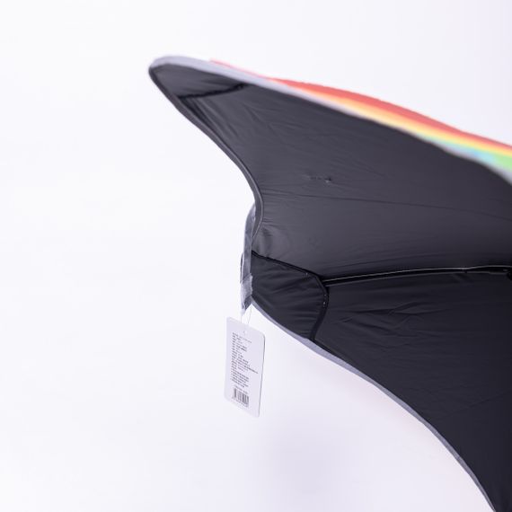 Парасолька дитяча механічна елегантна з принтом міцна надійна з поліестеру діаметр 90 см Білий HP-23-13W | Зображення 6