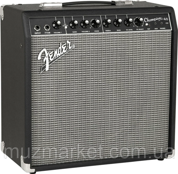 Комбопідсилювач Fender Champion 40 | Зображення 1