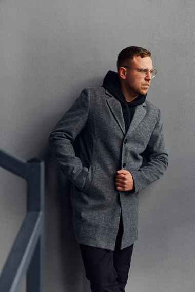 Пальто антрацит S XL | Зображення 8