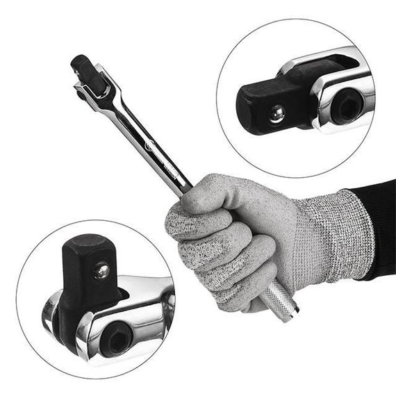 Вороток із шарніром 1/2", 270 мм INTERTOOL ET-10321 | Зображення 3