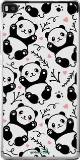 Чохол на Huawei Ascend P8 Панди "4318u-123-2448"