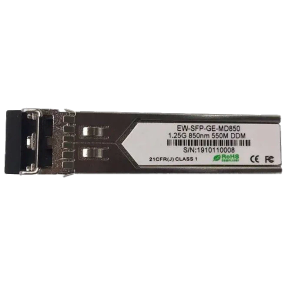 Ewind EW-SFP-GE-MD850 155M, Multi-mode Dual Fiber, 850nm, 550meter, LC connector Модуль SFP - Конвертери