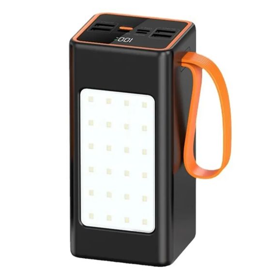 Мощный Power Bank 70000 mAh с быстрой зарядкой XP-51 20W, кемпинговой LED-лампой и цифровым дисплеем | Зображення 2