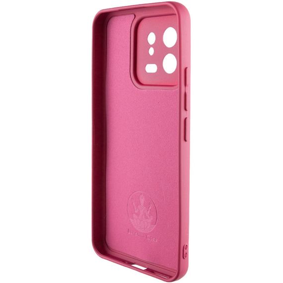 Чехол Silicone Cover Lakshmi Full Camera (A) для Xiaomi 13 Full camera, Бордовый / Marsala | Зображення 4