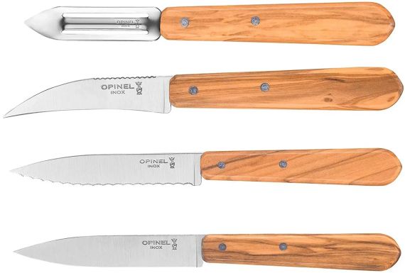 Набір ножів Opinel Les Essentiels Olive VRI Inox | Зображення 1
