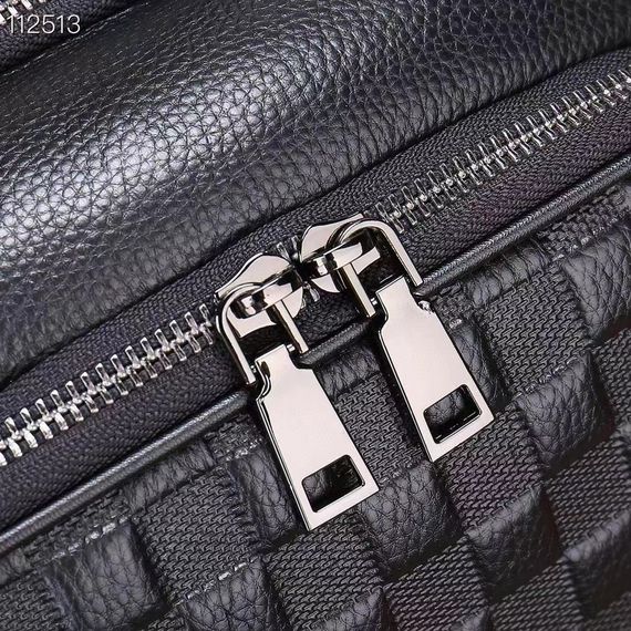 Рюкзак чоловічий шкіряний. Чорний міський рюкзак для ноутбука та документів Tiding Bag 13292 | Зображення 8