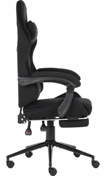 Кресло геймерское GT Racer X-2324 Fabric Black Suede | Зображення 3