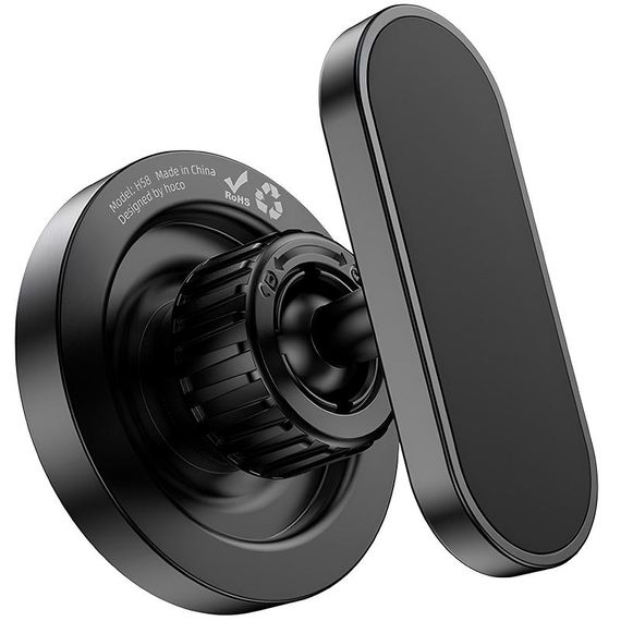Автодержатель Hoco H58 Show ring magnetic (multi-scene) Black | Зображення 5