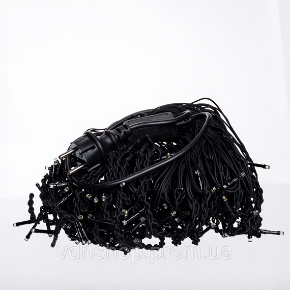 Вулична гірлянда Бахрома 25 м 405 LED чорний провід Жовтий 25MBY | Зображення 3