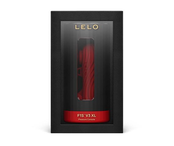 Смарт-мастурбатор LELO F1S V3 XL Red, збільшений, 2 мотори, 8 режимів, стимуляція звуковими хвилями | Зображення 3