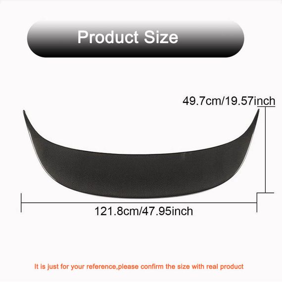 Спойлер V1 (Карбон) для Toyota Camry 2018-2023 гг | Зображення 4