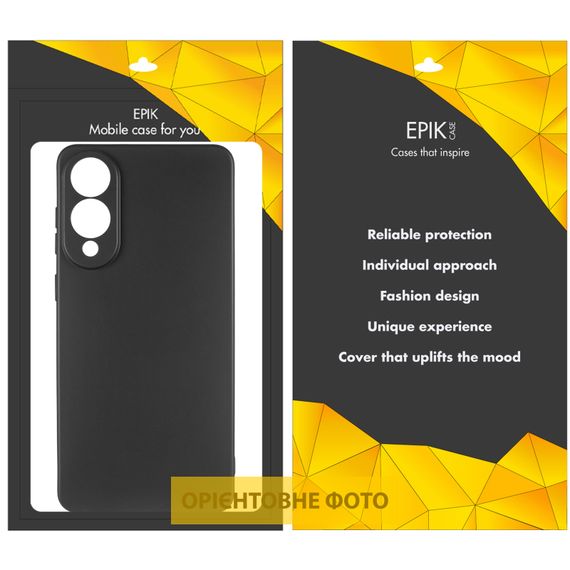 Чохол TPU Epik Black Full Camera для Samsung Galaxy S25 Edge Чорний | Зображення 1