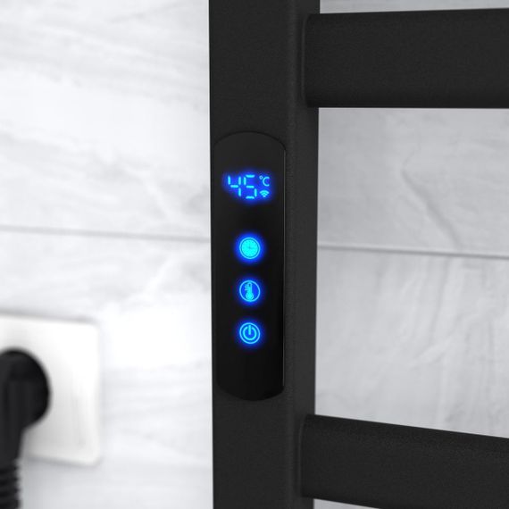 Електрична рушникосушарка Laris Майнц ЧФ(Ч) 16 500 х 1200 Е (підкл.зліва) Wi-Fi | Зображення 4