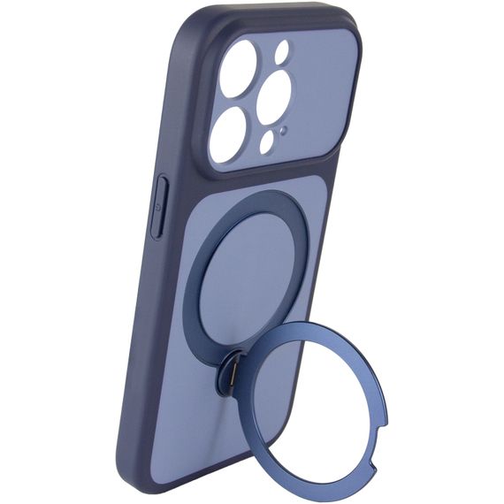 Чохол Ummi Full Camera with Magnetic Fit HQ Ring для Apple iPhone 14 Pro Max (6.7") Navy Blue | Зображення 3