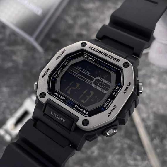 Чоловічий годинник Casio MWD-110H-8B | Зображення 2
