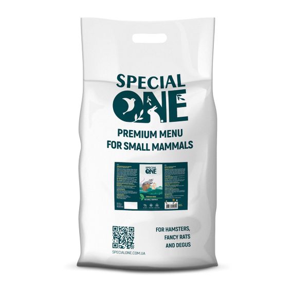 Корм для хомяков, крыс и дегу Special One, 10 кг | Зображення 1