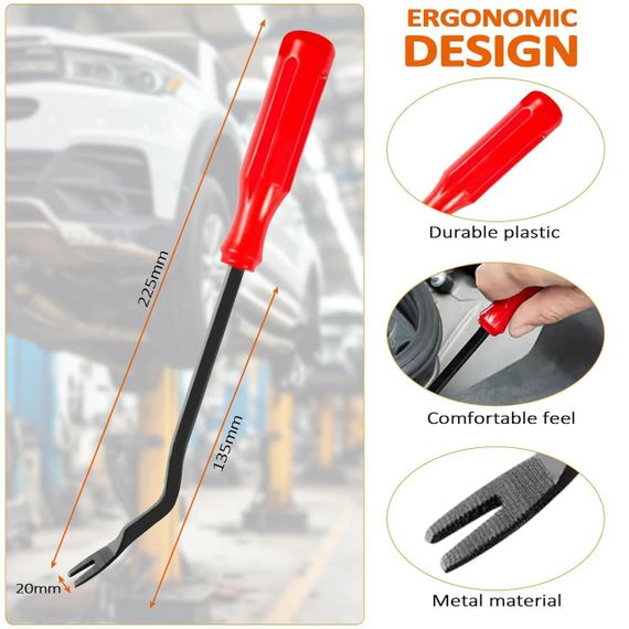 Набор автомобильных клипс 925 шт с органайзером, пластиковые зажимы для авто креплений обшивки дверей, бампера | Зображення 4