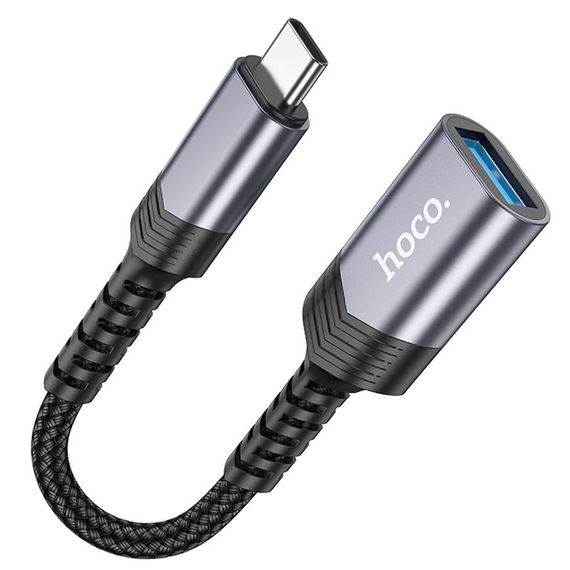 Переходник Hoco UA24 Type-C male to USB female 3.0 | Зображення 1
