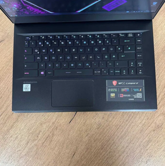 Ноутбук MSI GP66 Leopard 10UG 144Hz i7 10750H 16Gb SSD 512Gb RTX 3070 Б/В | Зображення 5