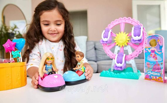 Клуб Барбі Лялька Челсі на атракціонах Ігровий набір Карнавал Barbie Club Chelsea Doll and Carnival Playset | Зображення 5