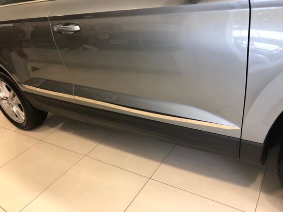Молдинг дверей (нерж) для Skoda Karoq | Зображення 1