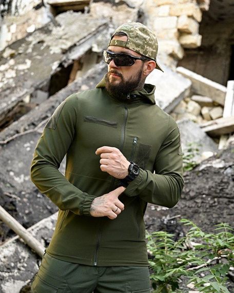 Легка тактична куртка Cambodia олива ДЛ6232 | Зображення 3