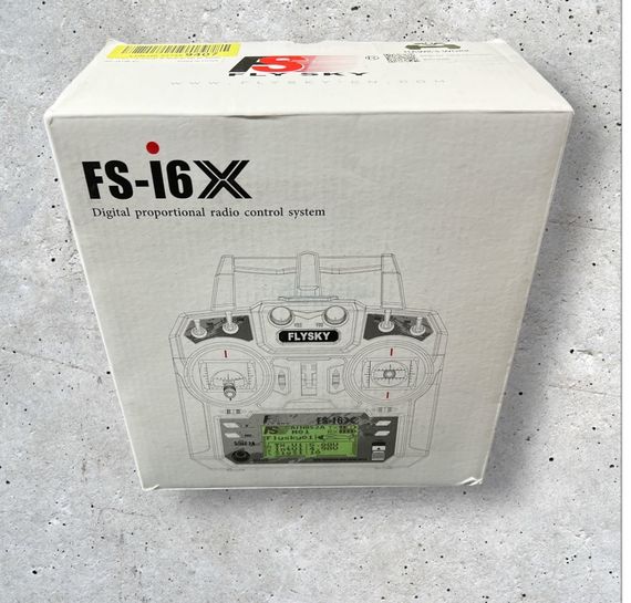 RC Аппаратура радиоуправления "пульт+приемник" с функцией симулятора Flysky FS-I6X Mode2 с X6B приемником RC-0