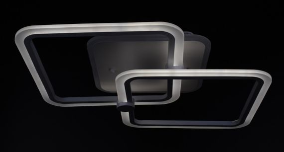 Люстра світлодіодна стельова LED світильник для квартири на стелю лед з пультом 25949 Білий 10х41х63 см. | Зображення 4