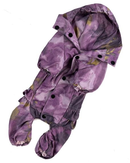 Дощовик ДЛЯ ДIВЧАТ рюша абстракцiя фіолет MD-19 | Зображення 3