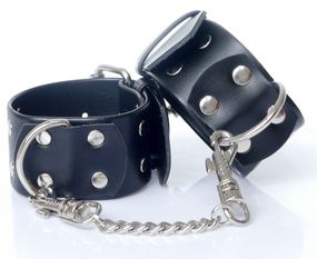 Наручники зі штучної шкіри Fetish Boss Series - Handcuffs with studs, BS3300092 Sex Aura