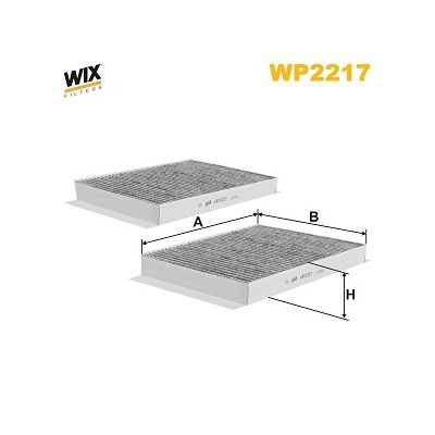 Фильтр салона Wixfiltron WP2217