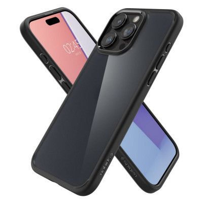 Чехол для мобильного телефона Spigen iPhone 15 Pro Max Ultra Hybrid Frost Black (ACS06568) | Зображення 3