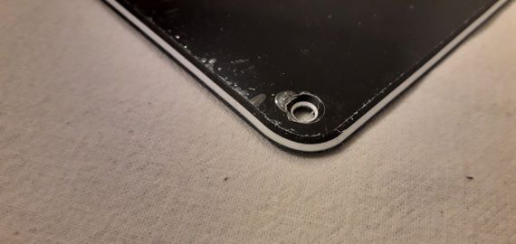 Backplate Бекплейт для электрогитары електрогитари Fender Stratocaster ST Америка черн | Зображення 3
