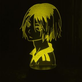 Акриловий світильник-нічник Кемма Кодзуме (Kozume Kenma) жовтий tty-n000525