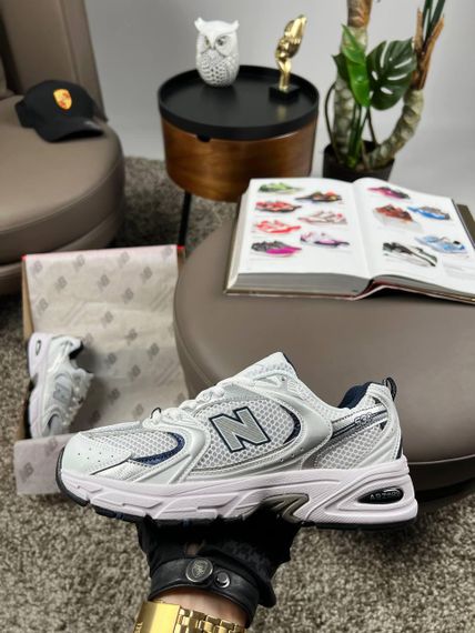 Кросівки  New 530 Premium White Navy Silver  весна / лето / осень В3662 39 25 см | Зображення 3