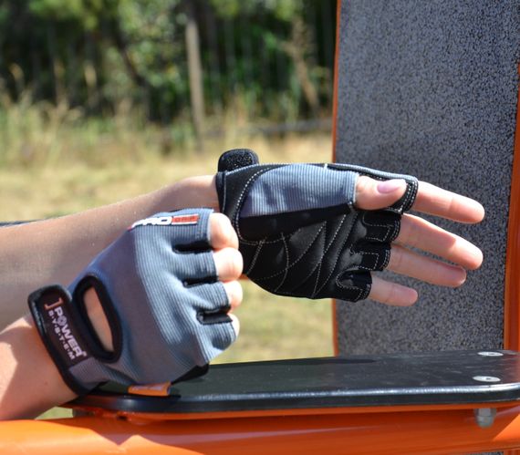 Рукавички для фітнесу Power System PS-2250 Pro Grip Grey M | Зображення 8