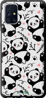 Чохол на Samsung Galaxy M31s M317F Панди "4318b-2055-2448"