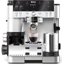 Кавоварка рожкова NINJA Luxe Cafe Essential ES601EU 1650 Вт срібляста