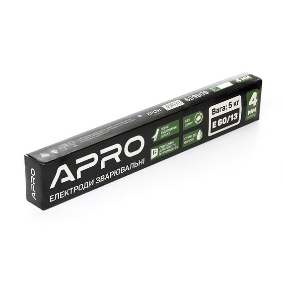 Електроди зварювальні Е 60/13 5 кг 4 мм APRO 6999091 | Зображення 3