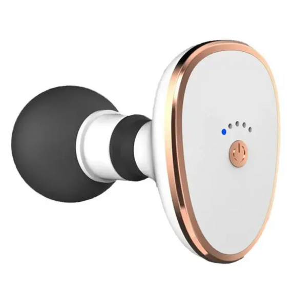 Потужний і компактний перкусійний масажер мініпістолет для спини, шиї, плечей, рук, ніг, сідниць і обличчя | Зображення 4