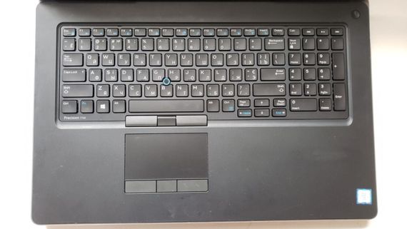 Мобильная рабочая станция Б-класс Dell Precision 7720 / 17.3" (1920x1080) IPS / Intel Core i7-7820HQ (4 (8) ядра по 2.9 - 3.9 GHz) / 32 GB DDR4 / 512 GB SSD M.2 / nVidia Quadro P5000, 16 GB GDDR5X, 256-bit / WebCam б/у | Зображення 2