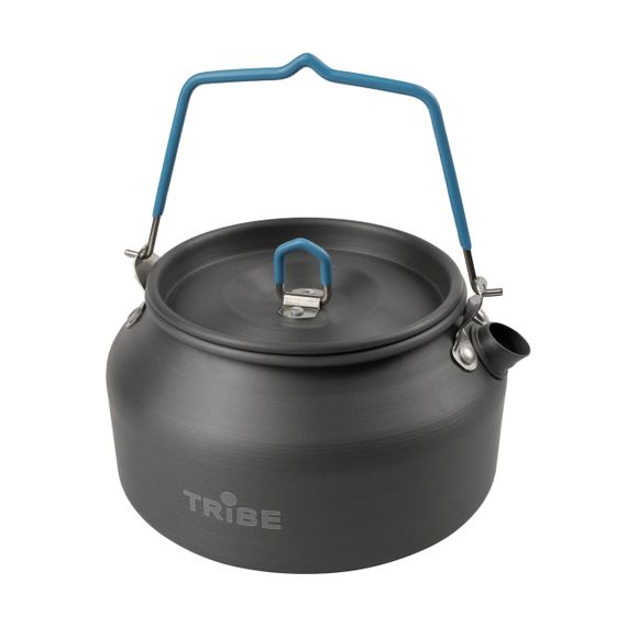 Чайник туристичний Tribe Kettle Alu 1л алюмінієвий, Похідний легкий чайник трайб, Чайник для кемпінгу та риболовлі | Зображення 4