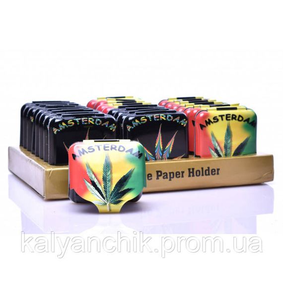 Бокс для зберігання паперу для куріння Amsterdam Freedom 5 x 5 см