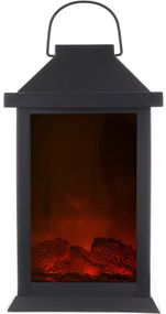 Камін декоративний "Black&Fire" з LED підсвічуванням, 14х15х31см