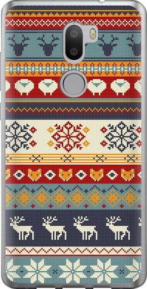 Чехол на Xiaomi Mi 5s Plus Рождественский орнамент "3303u-396-17620"