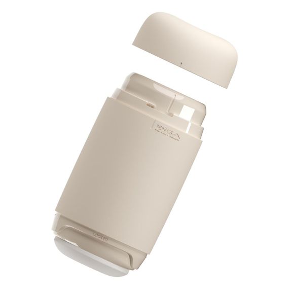 Чоловічий мастурбатор TENGA PUFFY Latte Brown – м’який еластомер, текстура, змащувач на водній основі | Зображення 3