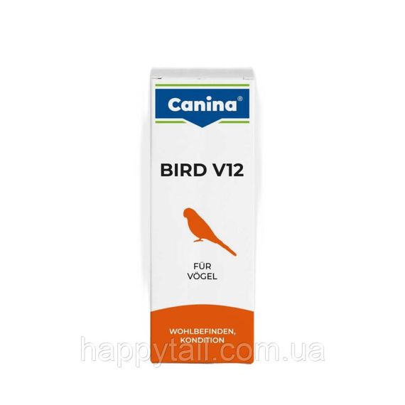 Витамины Canina Bird V12 для птиц и попугаев, 25 мл — быстрая помощь при стрессе | Зображення 3
