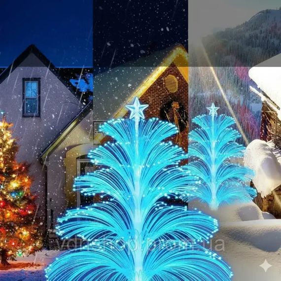 Садовий світильник "Ялинка" сонячна панель, комплект з 2х штук SFK-45 | Зображення 4